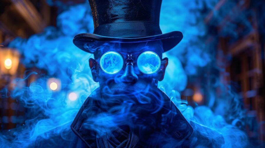 hombre oscuro nacisista